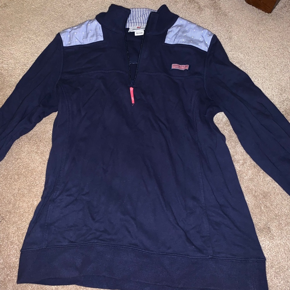 Vineyard vines quarter zip jacket (shep shirt)